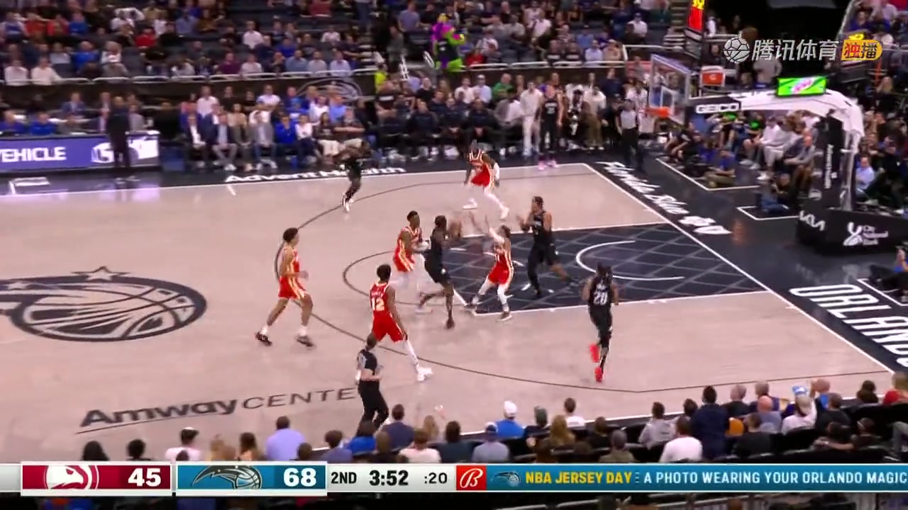 比文班亞馬如何？波爾-波爾持球一條龍反擊轉(zhuǎn)身過人暴扣