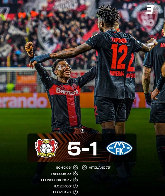 勒沃庫森全勝晉級！歐聯(lián)杯16強門票已拿下